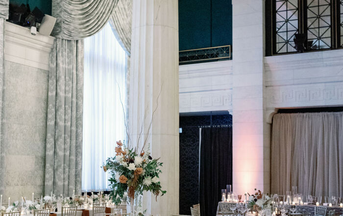 Ballroom at McKay in Grand Rapids Michigan | winter wedding venues in michigan